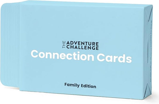 Family Connection Cards – 50 Conversation Starters for Kids and Adults – Interactive Family Bonding Game for Dinners, Road Trips, Vacations – Fun Icebreaker Questions for Meaningful Conversations