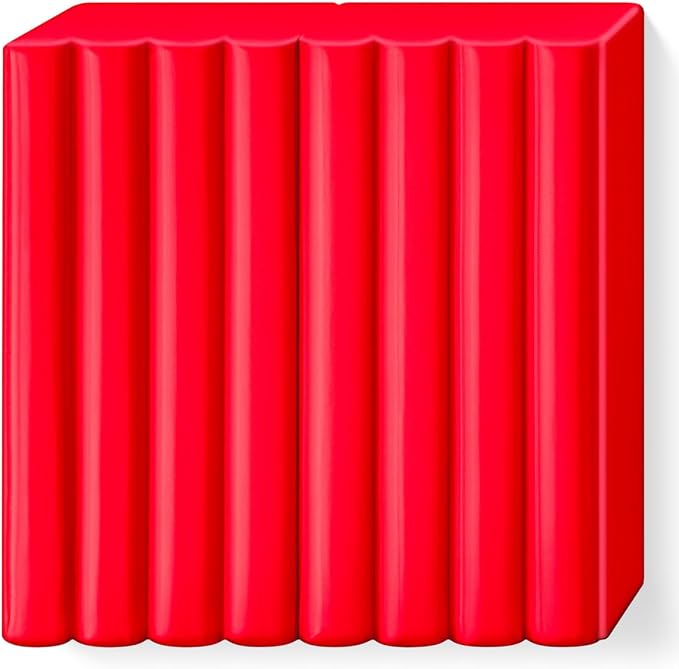 Staedtler FIMO Soft Polymer Clay - -Oven Bake Clay for Jewelry, Sculpting, Crafting, Indian Red 8020-24
