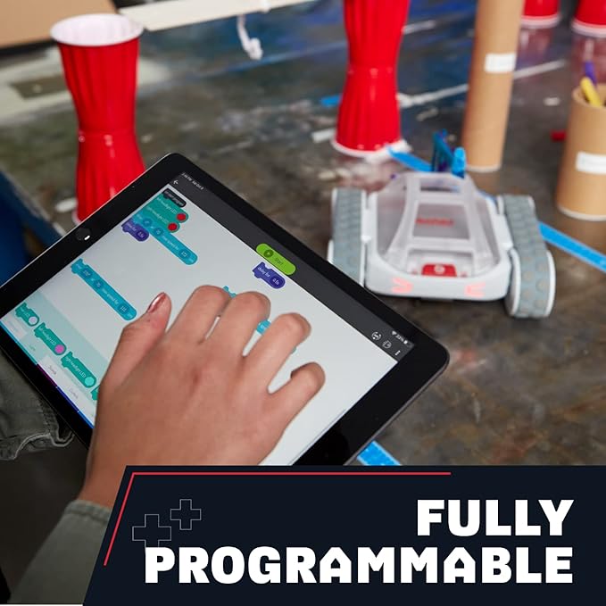 Sphero RVR+ – Programmable Robot Car for Kids & Teens – Beginner to Advanced Programming – Customizable & Expandable – Learn Javascript & Python – Micro:bit & Raspberry Pi Compatible