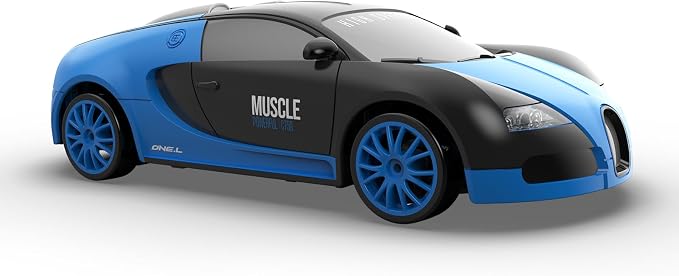 Remote Control Car RC Drift Car 2.4GHz 1:24 Scale 4WD High Speed RC Cars Vehicle with LED Lights Drifting Tires Racing Sport Toy Cars for Adults Boys Girls Kids Gift
