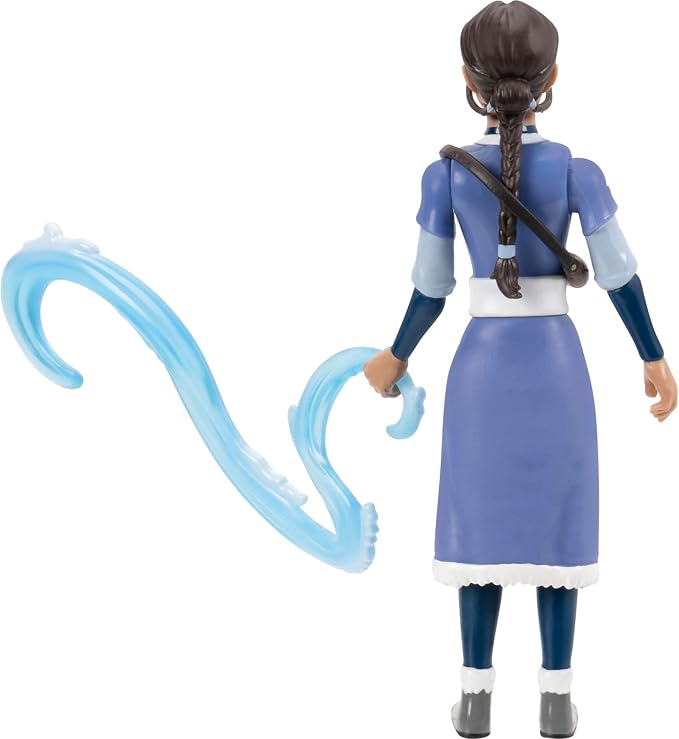 Jazwares Avatar: The Last Airbender Katara (Book One) - 4.5-Inch Scale Figure with Water Whip and Battle Action