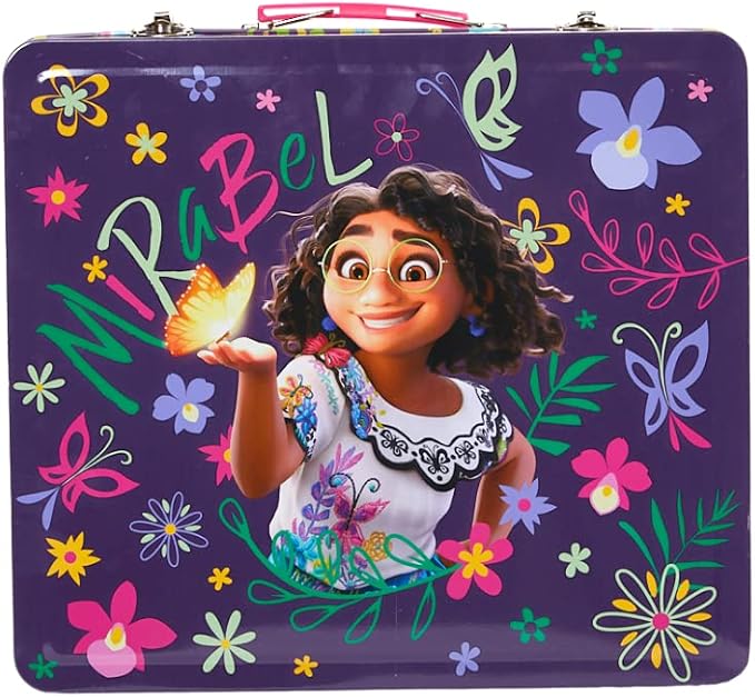 Innovative Designs Disney Encanto Deluxe Activity Set for Kids with Carrying Tin, Coloring Sheets, Stickers, & Art Supplies, 500+ Pieces