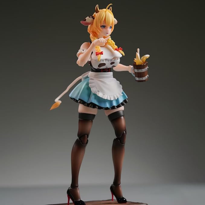 Pipigirl LADoTOYS 1/12 Scale Anime Style Action Figures Kits, Beer Waitress Daisy Torres, 6.5 in Collectible Action Figures, No Assembly Required