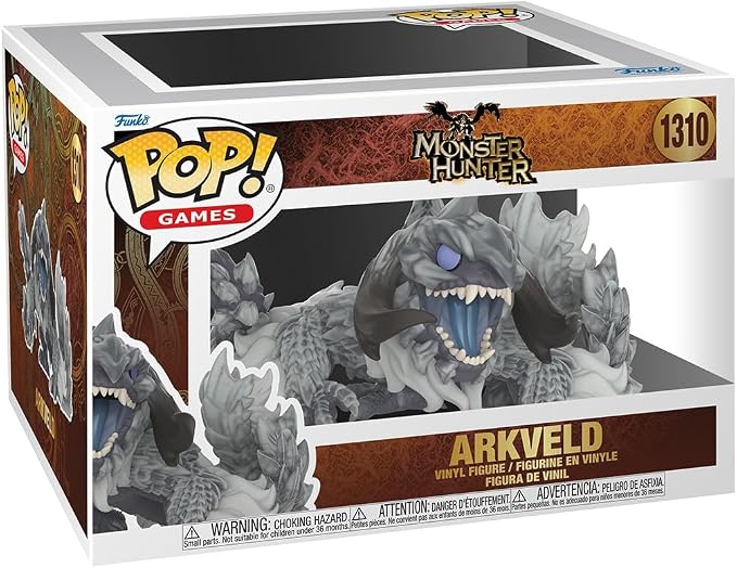 Funko Pop! Super: Monster Hunters Wilds - Arkveld - Collectable Vinyl Figure - Gift Idea - Official Merchandise - Toys for Kids & Adults - Anime Fans - Model Figure for Collectors
