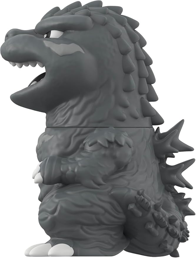 Super7 Fun! Fun! Toho Godzilla Minus One (Grayscale) Vinyl Figure - 5" Toho Godzilla Action Figure Kaiju - Classic Movie Monster Fans Collectibles & Retro Toys - Limited Edition - Amazon Exclusive