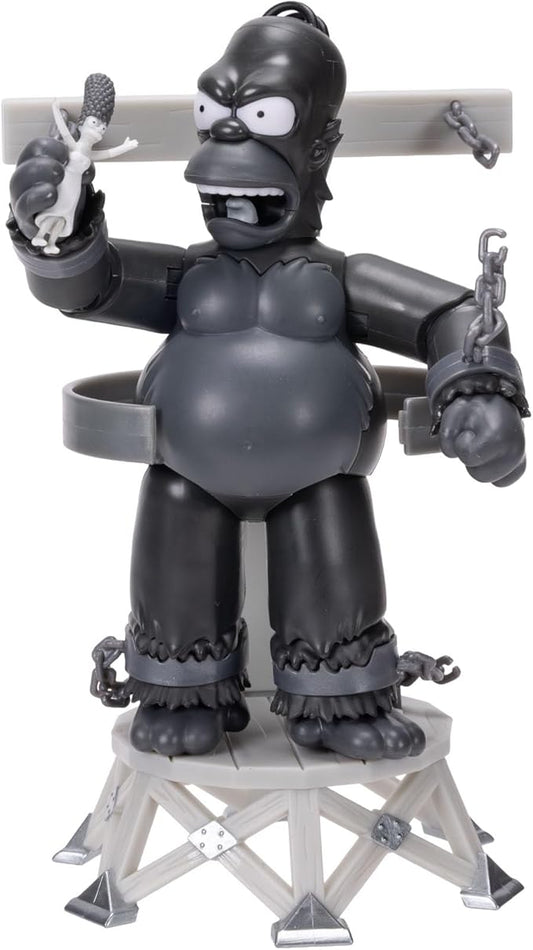 The Simpsons Action Figures 5" Premium Homer with Mini Marge