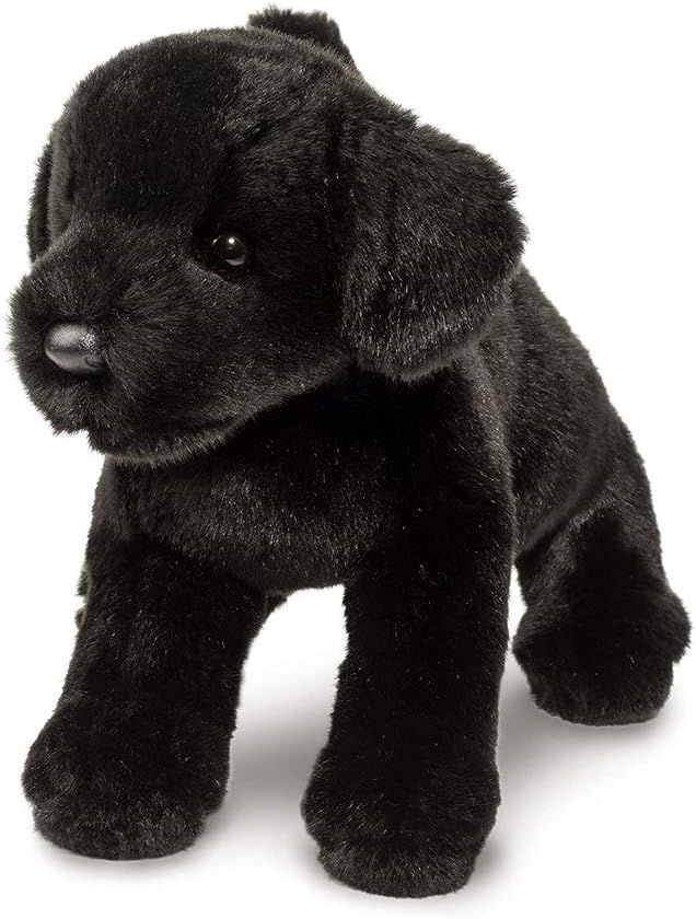 Douglas Brewster Black Lab Dog Plush Stuffed Animal