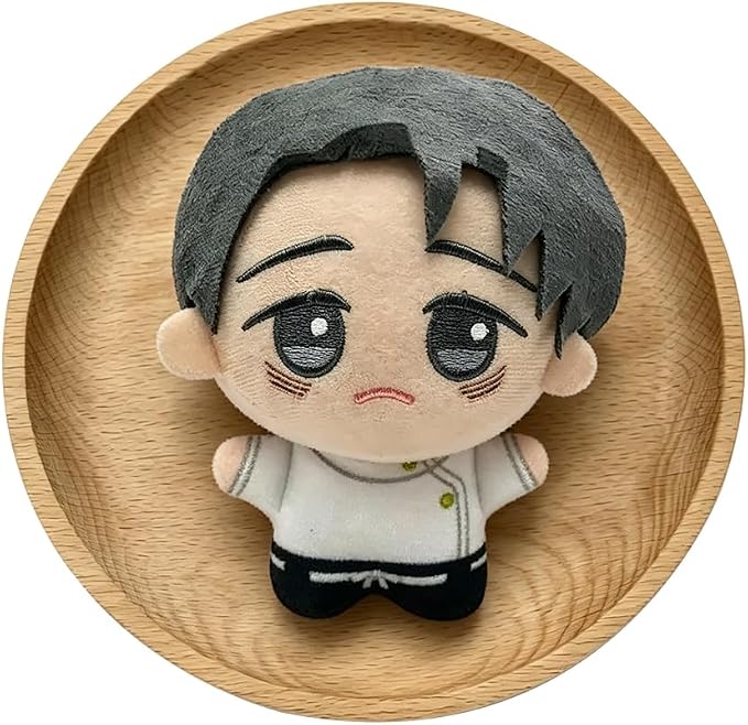 JJK Soft Figure Itadori Yuji Keychain Fushiguro Megumi Pillow, Mini Anime Naoya Zenin Throw Pillow Pendant Charm Decoration Birthday Gifts 5.12''