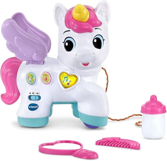 VTech Care and Go Unicorn Toddler Pull-Along Toy