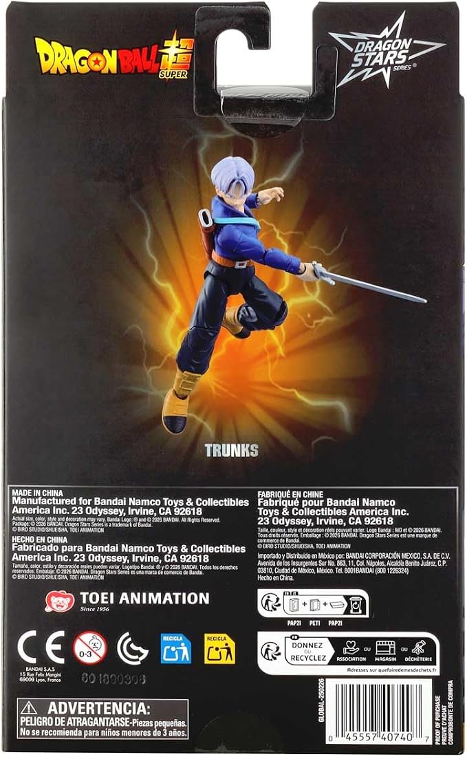 Dragon Stars Series - Dragon Ball Z - Future Trunks 6.5" Action Figure