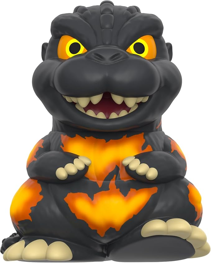 Super7 Fun! Fun! Toho Burning Godzilla '95 Vinyl Figure - 5" Toho Godzilla Action Figure - Classic Movie Collectibles and Retro Toys