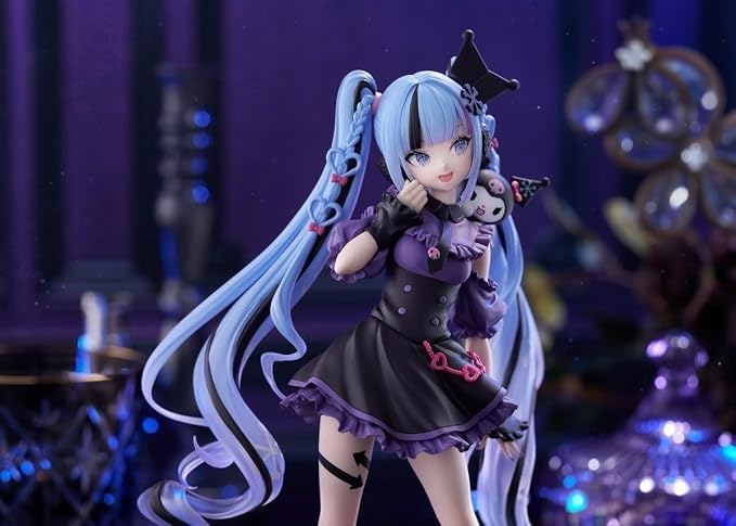 Hatsune Miku Figure, Yuki Miku x Kromi, Trio-Try-iT Figure, Size: Approx. 7.5 inches (19 cm)