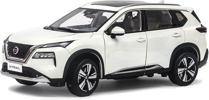 1/18 Scale Diecast Car X-Trail Minicar 2022 For Adults Collection Birthday Present White