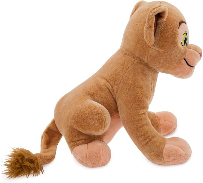 Disney Store Official Nala Medium Soft Toy for Kids, Cuddly Character with Fuzzy Texture and Embroidered Details, Furry Tail Tuft, Disney Plushy Suitable for All Ages