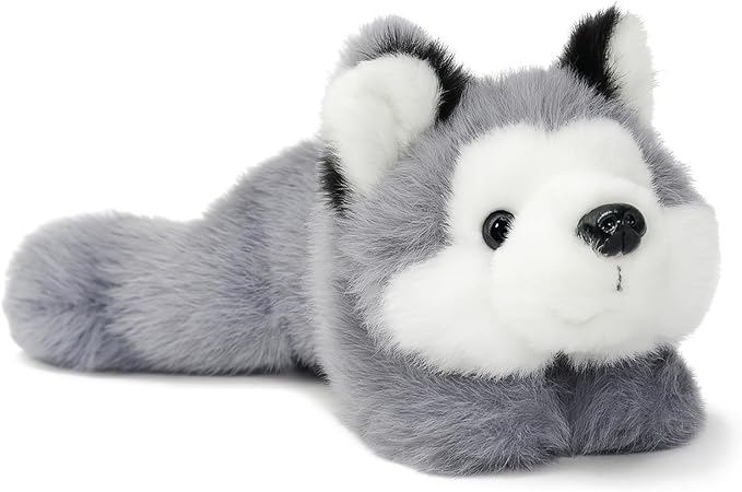 Adorable Husky Stuffed Animal Soft Plush Husky Dog Plush Toy Cute Birthday Gifts for Kids Adults