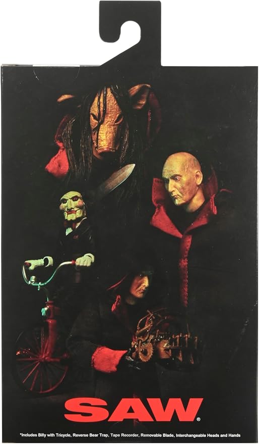 NECA Saw Ultimate Jigsaw Killer with Black Robe 7" Action Figure
