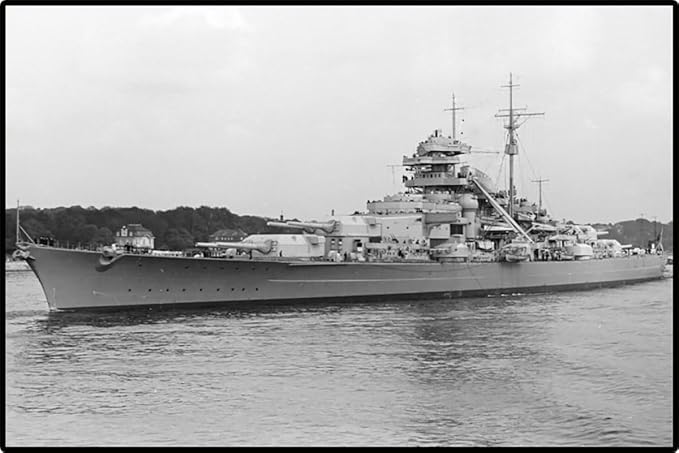 COBI Historical Collection WWII Battleship Bismarck, 3204 Pieces