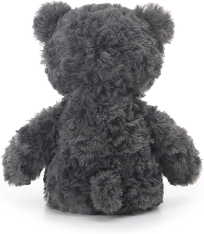Apricot Lamb Ash Gray Flower Bear Stuffed Animals for Kids, Soft Cute Plush Toys for Baby Girl and Boy, 8 Inches
