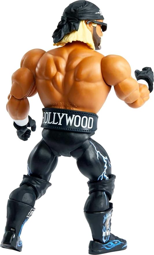 Mattel WWE Superstars Action Figure & Accessories, Series 1 “Hollywood” Hulk Hogan Retro Collectible with Swappable Hands