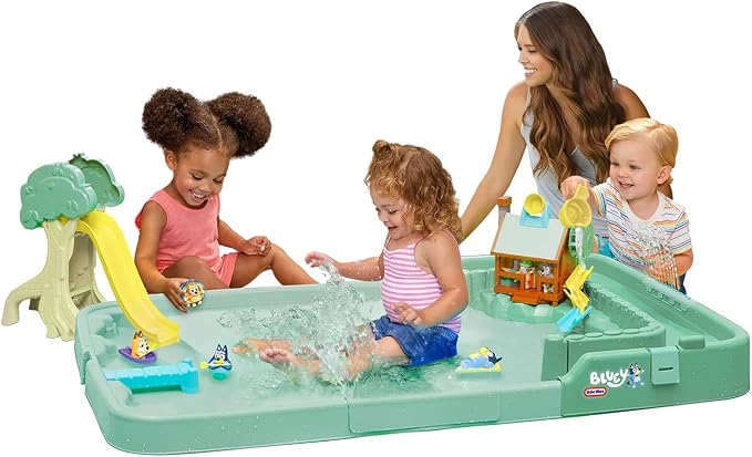 Little Tikes Bluey Bushland Adventure with 6 Accessories, Bluey Active Play, for Boys and Girls Ages 2-4 Years