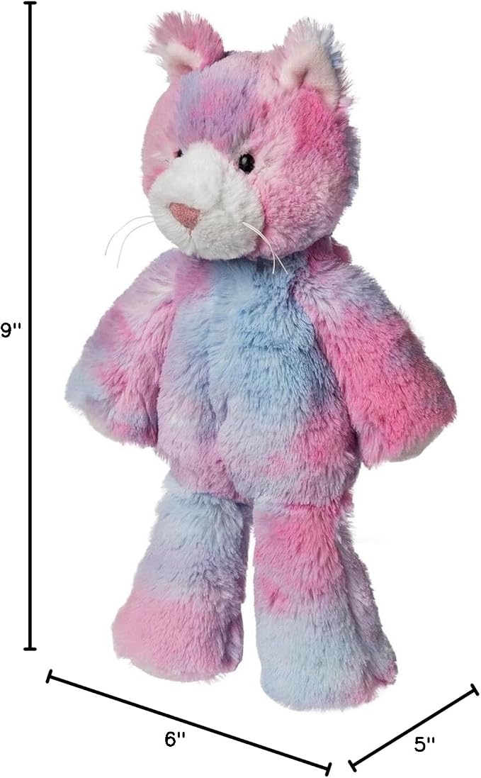 Mary Meyer Stuffed Animal Marshmallow Zoo Plush Soft Toy, 9-Inches, Junior Cupcake Kitty