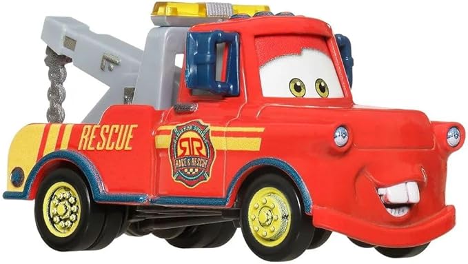 Disney Cars 2025 Mattel 1:55 Scale Diecast Radiator Springs Race & Rescue Mater