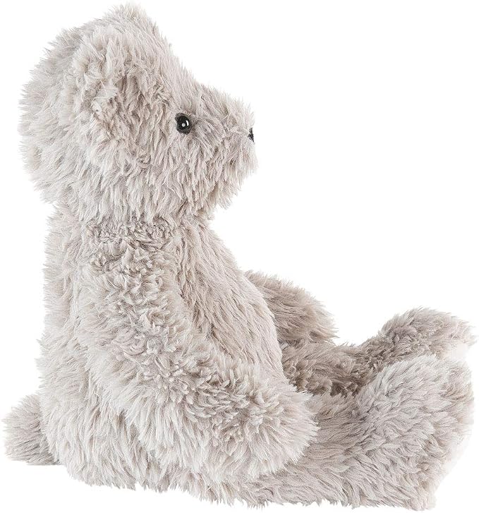 Vermont Teddy Bear Earl Grey Teddy Bear Stuffed Animal | Soft Grey Plush with 100% Recycled Filling | Designed with Love in the USA | 18 Inch | Super Soft Teddy Bear Collection