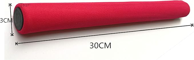 Kikeep Track and Field Relay Batons Sticks Assorted Color Relay Running Race Batons Sticks Foam Relay Running Baton 5 Pack Track & Field Sticks