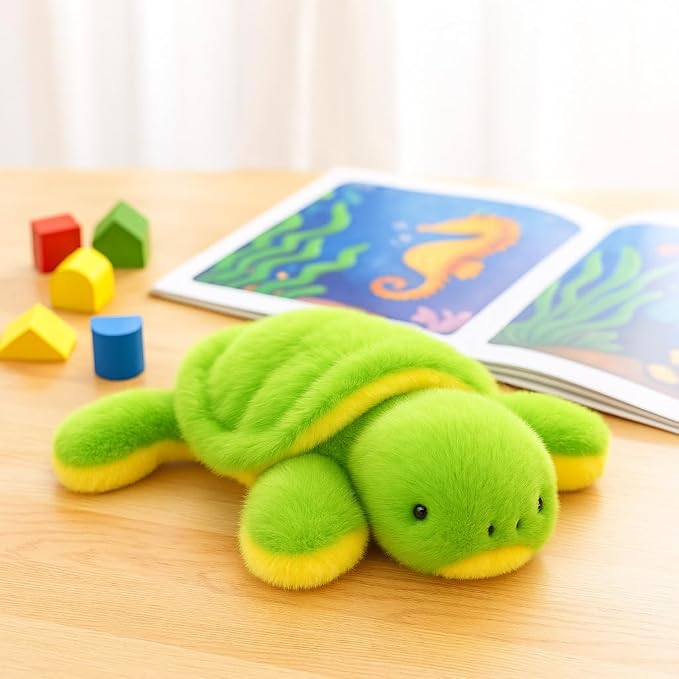 Adorable Turtle Stuffed Animal Soft Plush Turtle Plush Toy Cute Birthday Gifts for Kids Adults