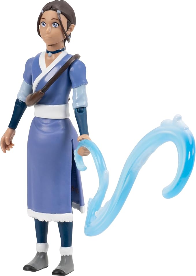 Jazwares Avatar: The Last Airbender Katara (Book One) - 4.5-Inch Scale Figure with Water Whip and Battle Action