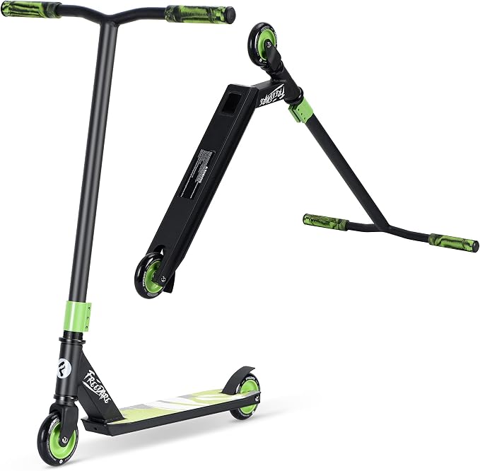 FREEDARE Pro Scooter Stunt Scooter Complete Trick Scooter for Kids 8 Years and Up, Teens, Adults, Boys and Girls Freestyle Street Scooter for Intermediate and Beginner Skate Park