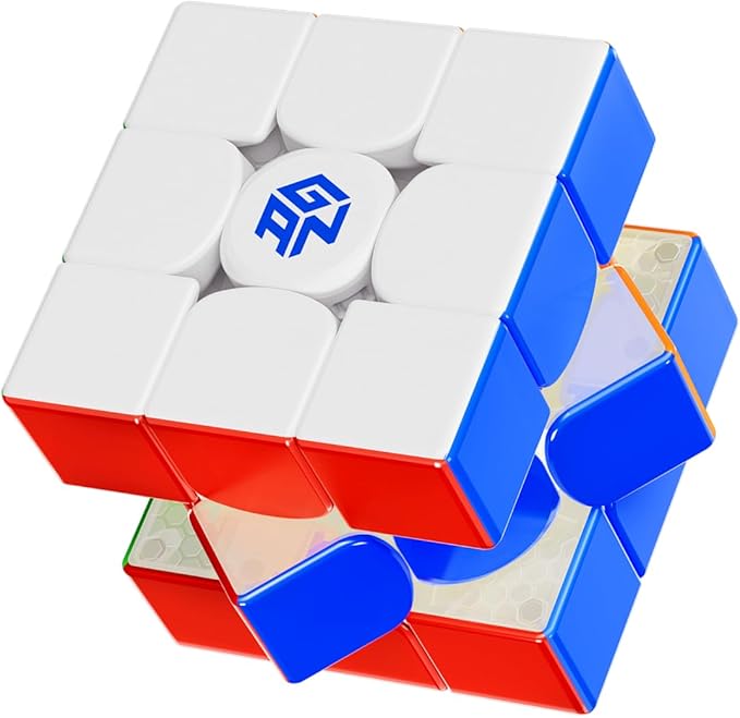 GAN 16 Maglev MAX-L Speed Cube 3x3 Magnetic, Power Stability Handfeel Max Professional Speedcube, Brain Teaser Puzzle Fidget Toy for Kids Adults, 2025 Pinnacle Flagship UV Version GAN16, 57mm