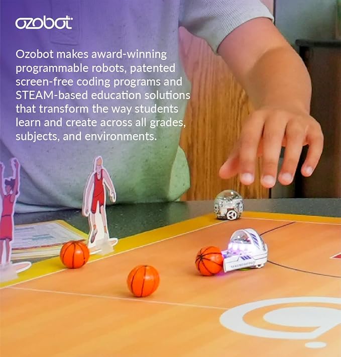 Ozobot Challenge Mat: Mission to Mars (Basketball, 24 x 33)