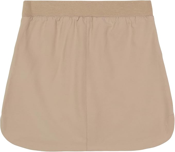 Nautica girls School Uniform Pull-on Scooter Skirt With Undershorts, Knit Waistband & Functional Pockets