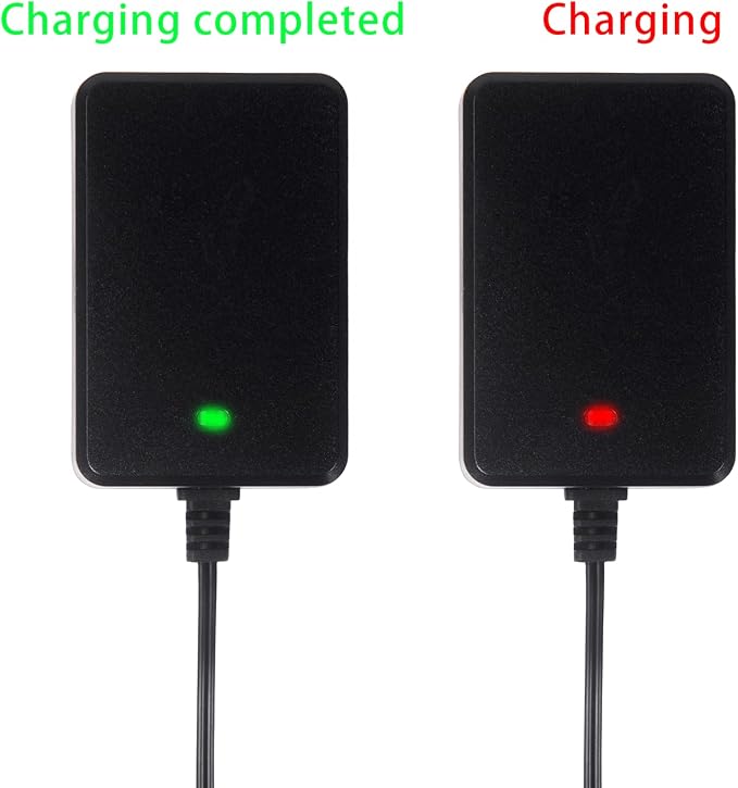 12V Charger for Kids Ride-On Cars - 12 Volt Battery Charger for Kids Ride On Toys with Square Plug, Fits Multiple Brands
