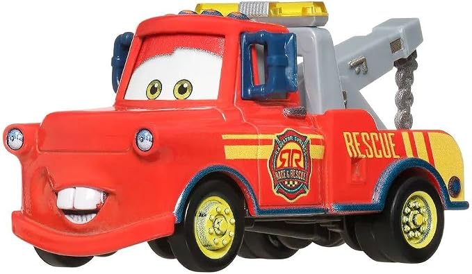 Disney Cars 2025 Mattel 1:55 Scale Diecast Radiator Springs Race & Rescue Mater