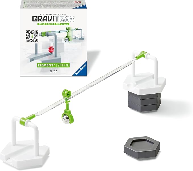 Ravensburger GraviTrax Element Zipline. Can be Combined with All GraviTrax Product Lines and Construction Toys for Children from 8 Years