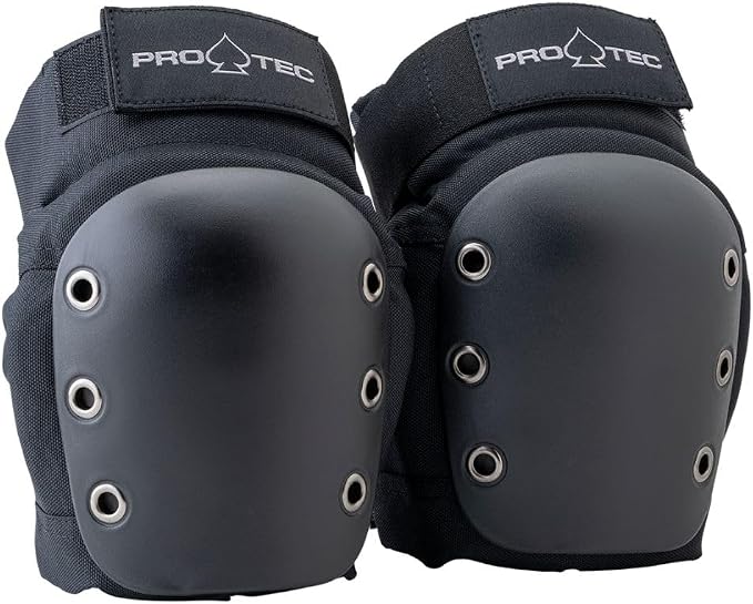 Pro-Tec Street 3-Pack Pad Set - Protective Gear for Skateboarding, Roller Skating, Scooter, Bicycling