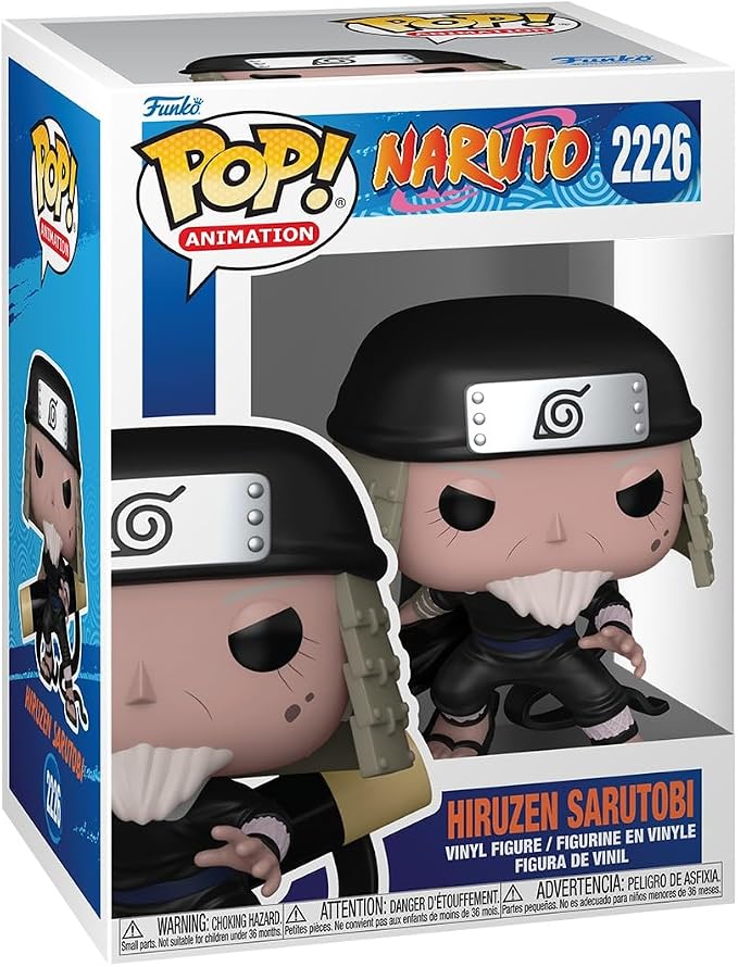 Funko Pop! Animation: Naruto Classic - Hiruzen Sarutobi - Collectable Vinyl Figure - Gift Idea - Official Merchandise - Toys for Kids & Adults - Anime Fans - Model Figure for Collectors and Display
