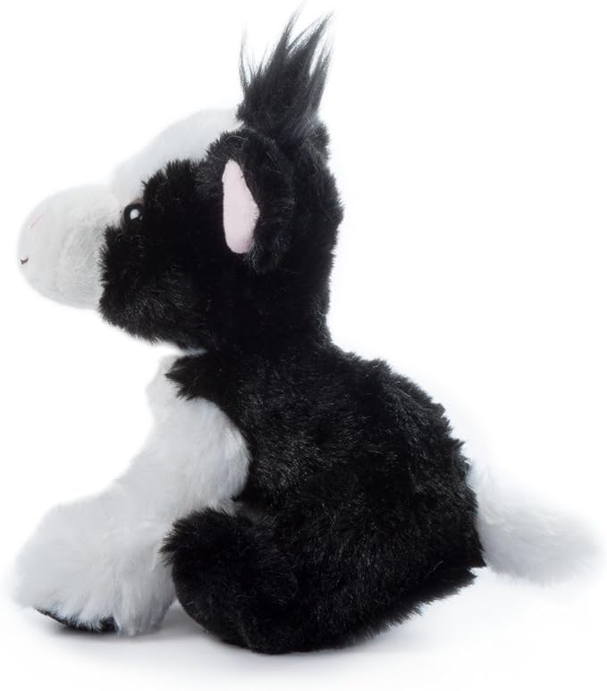 The Petting Zoo Cow Stuffed Animal Plushie, Gifts for Kids, Wild Onez Babiez Farm Animals, Cow Plush Toy 6 inches