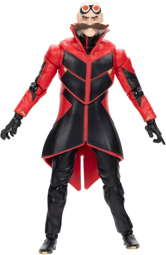 Sonic 3 Movie Action Figures 5-Inch Ivo Robotnik Collector Toy Figure, Highly Articulated for Boys Girls - Officially Licensed Sonic The Hedgehog 3 Movie Product