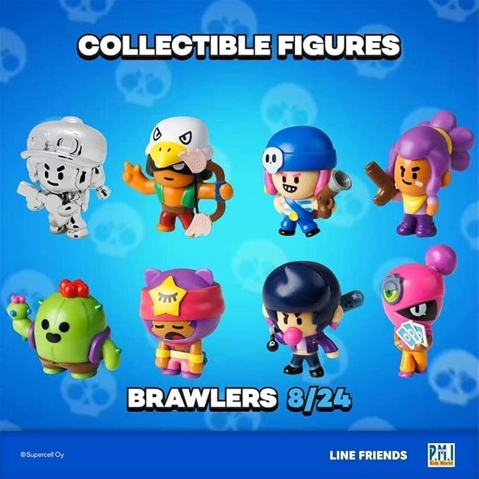 Brawl Stars P.M.I Blindbag Collectible Figure - 1 Pack (S1) (Random) (BRW2005)