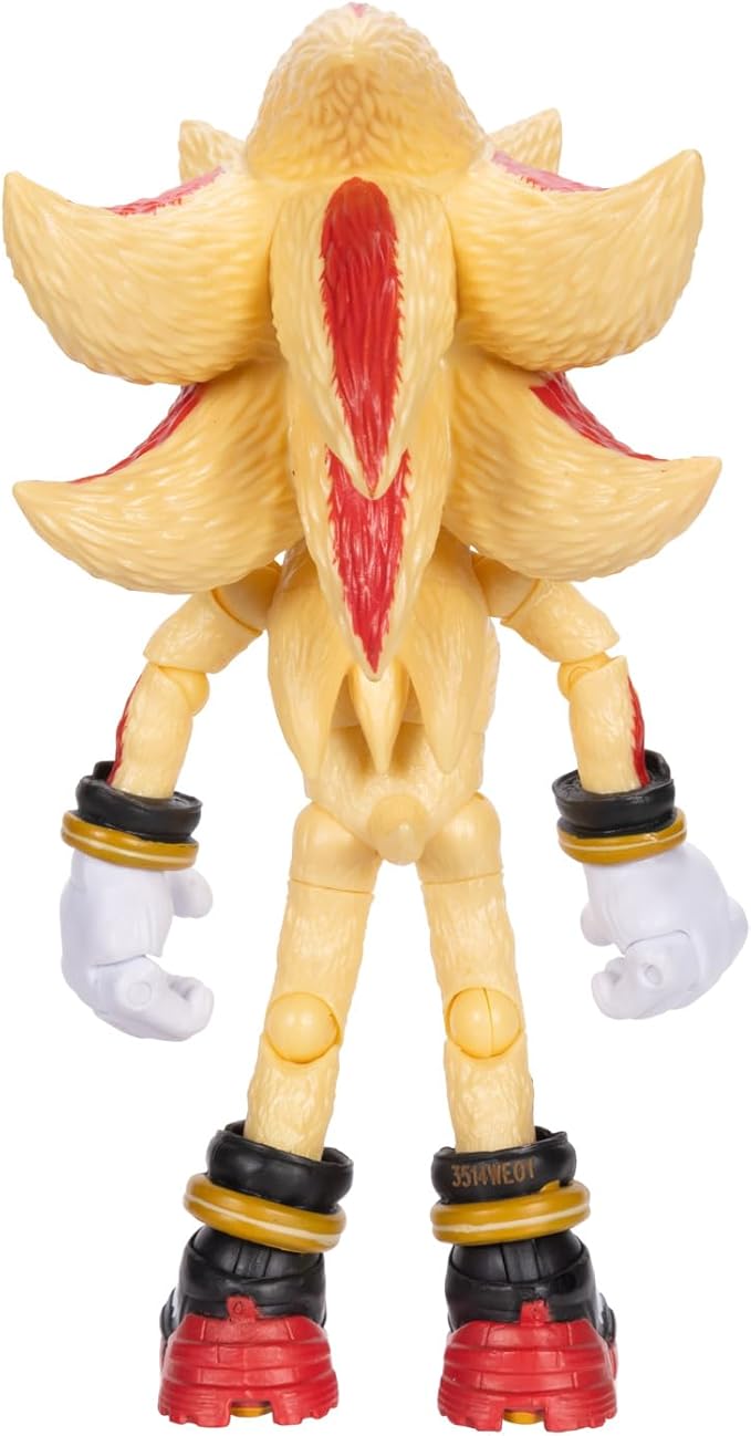 Sonic The Hedgehog Sonic 3 Movie 5" Super Sonic Action Figure: New Character from Jakks Wave #3