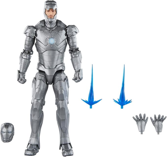 Marvel Legends Series Iron Man Mark II, Iron Man Collectible 6 Inch Action Figures