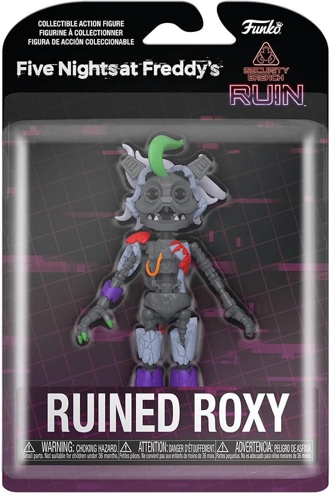 Funko Action Figure: Ruin - Ruined Roxy - Roxy - FNAF - Collectable - Gift Idea - Official Merchandise - for Boys, Girls, Kids & Adults - Video Games Fans