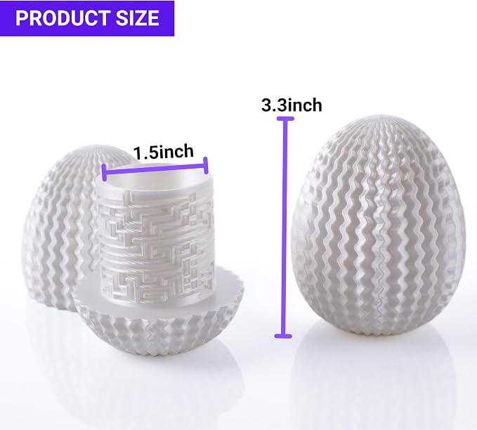 Maze Egg Money Puzzle Gift Box: Available in 4 Unique Internal Designs - Secret Cash Holder & Surprise Gift Container for Easter, Birthday, Wedding - Fun Brain Teaser Toy for Kids & Adults