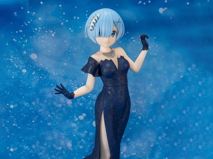 Banpresto - Re:Zero-Starting Life in Another World - Rem, Bandai Spirits Glitter & Glamours Figure