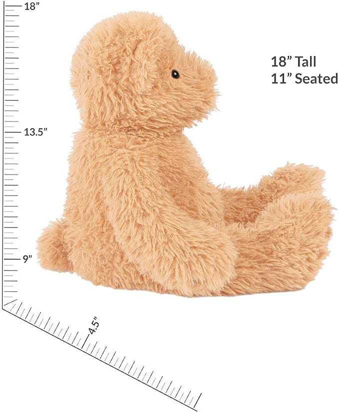 Vermont Teddy Bear | Buttercream Teddy Bear Stuffed Animal | Classic Soft Plush with 100% Recycled Filling, Design in USA | 18 Inch | Super Soft Teddy Bear Collection