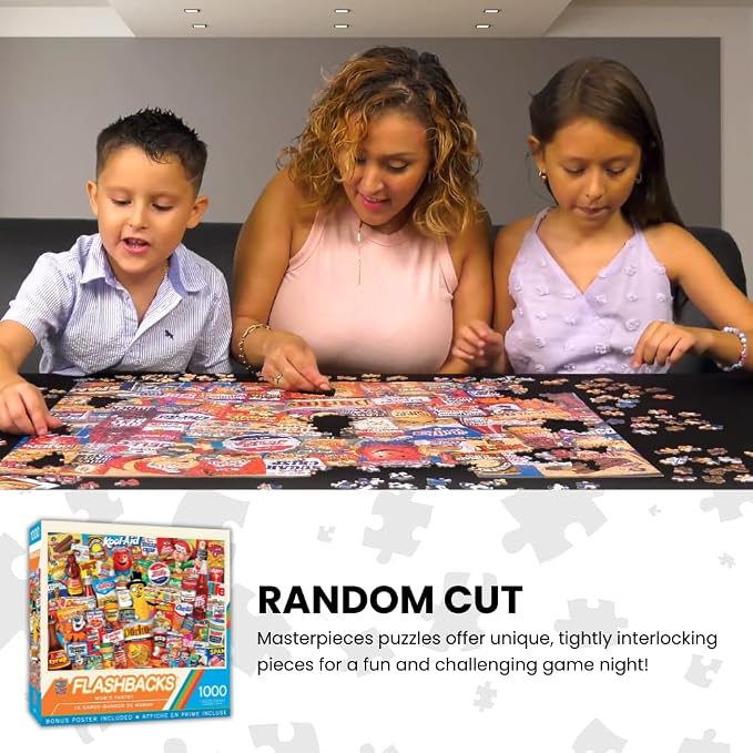 MasterPieces - 1000 Piece Jigsaw Puzzle, Breakfast of Champions, Fun for Adults, Family, Kids, Non-Glare Finish, 19.25" x 26.75"