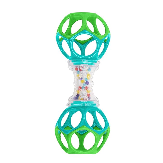Bright Starts Oball Shaker Rattle | Newborn+ | Pack of 2